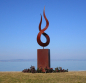 Preview: Huge flame sculpture garden